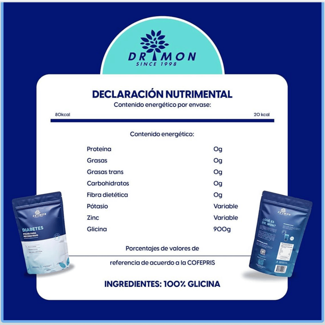 CONTROL DIABETES / DR.MON 900g