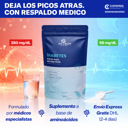 CONTROL DIABETES / DR.MON 900g