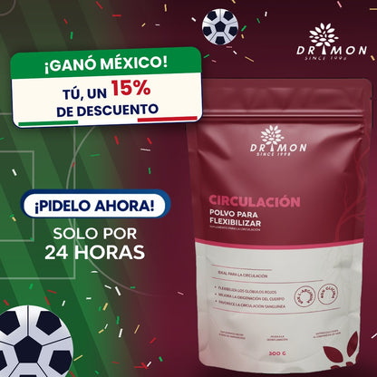 Suplemento para la Circulación DR MON 600g L-ARGININA y GLICINA